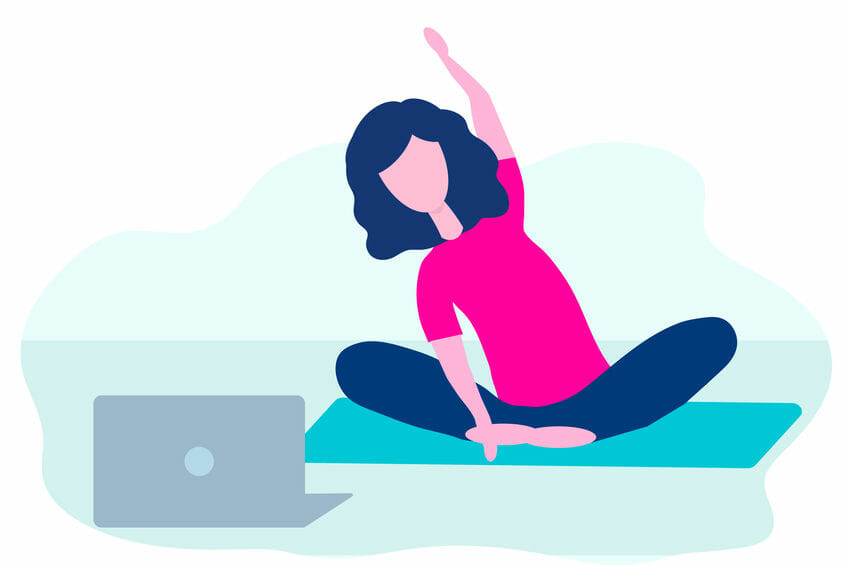 online yoga to avoid tmj jaw problems