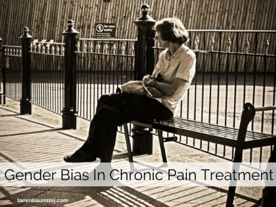 gender bias in chronic pain, chronic pain
