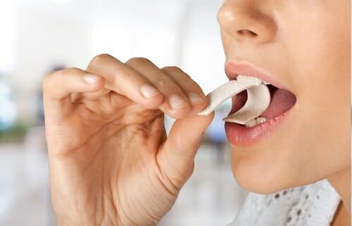Chewing, Gum, Eating ,Women.