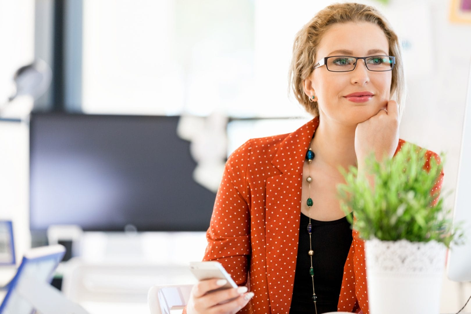 NYTMJ Serene woman at desk