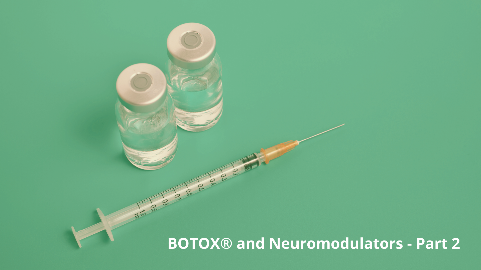 BOTOX® and Neuromodulators For Persistent Orofacial Pain & Jaw Disorders - Part 2