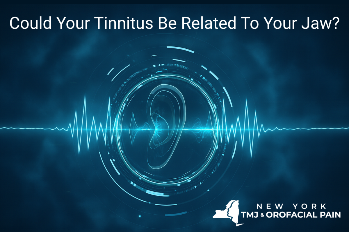 TMJ and tinnitus connection illustration